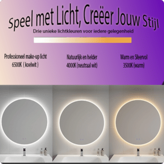 Badkamerspiegel-koud-warm-licht-verstelbaar versie 2