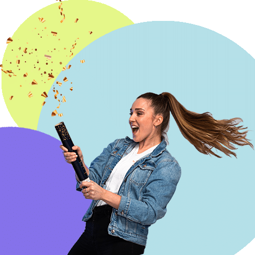 Contact pagina feest