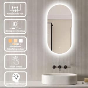 Badkamerspiegel Fiona 40×80 v2