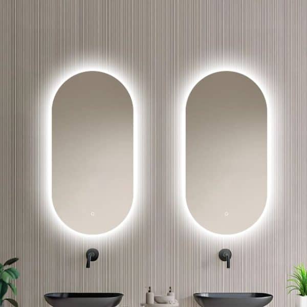 Badkamerspiegel Fiona V3, 2 naast elkaar