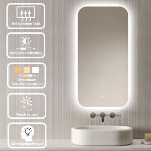 Badkamerspiegel Moderna 50x100, prod specs v4