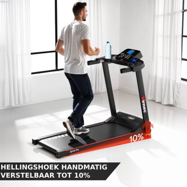 Loopband Venec Sprint Pro 1-12 km_u _hellingshoek