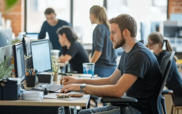 Kantoor foto personeel detail 3