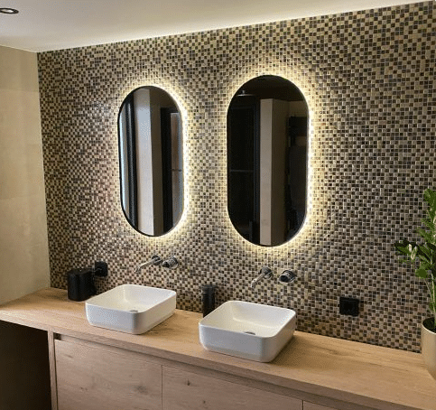 Badkamerspiegel Vienna 40x80 referentie v1.1