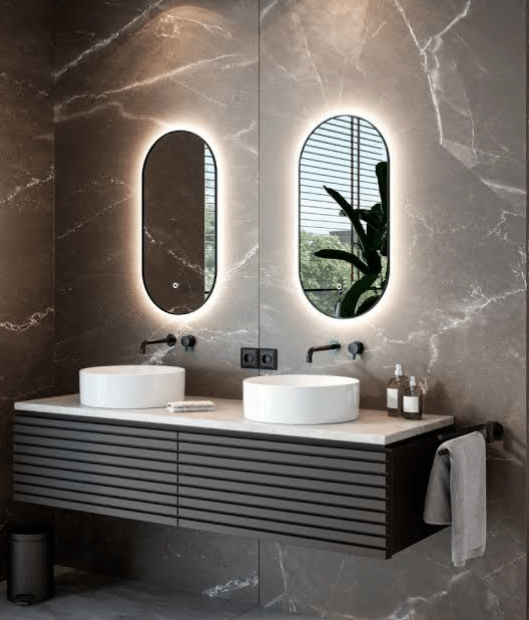 Badkamerspiegel Vienna 40x80 referentie v1.3