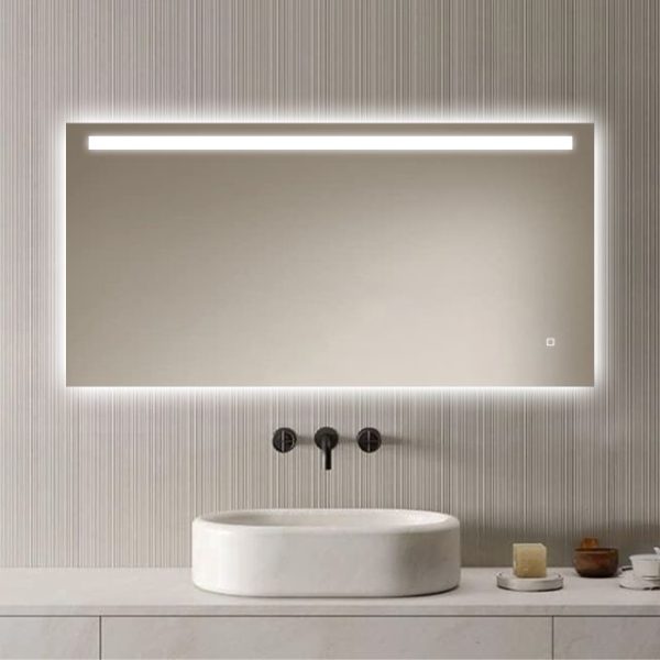 Badkamerspiegel Ambi led 120x60, v3 product afbeelding