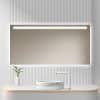 Badkamerspiegel Ambi led 120x60, v3 witte achtergrond