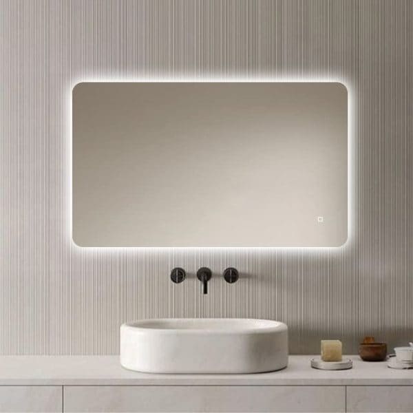 Badkamerspiegel Malaga 100x60, v3 product afbeelding