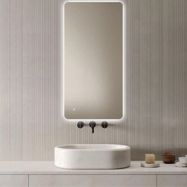 Badkamerspiegel Malaga 120×60, verticaal