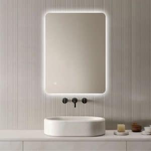 Badkamerspiegel Malaga 80×60, verticaal