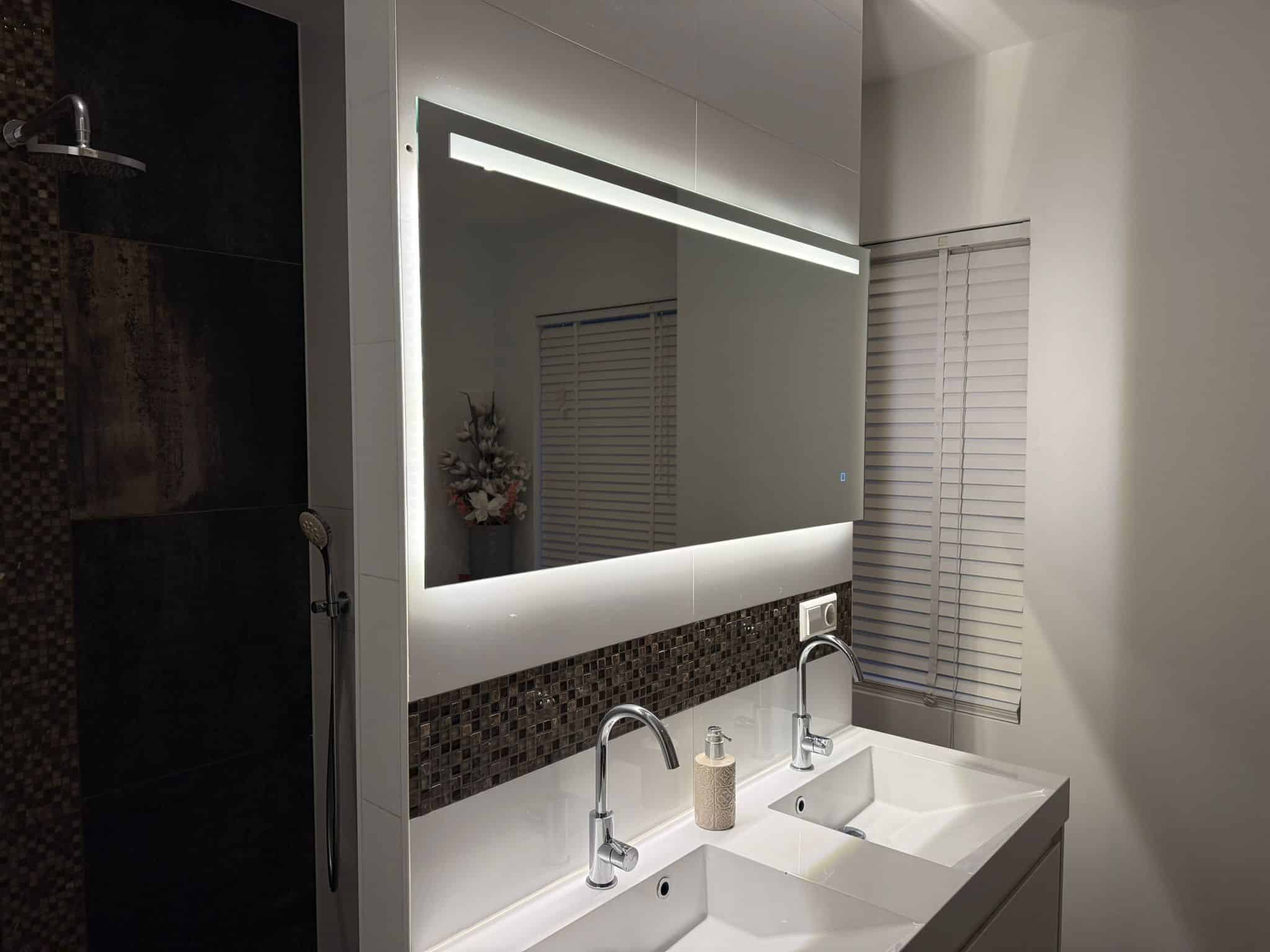 Badkamerspiegel ambi sfeer klant 1