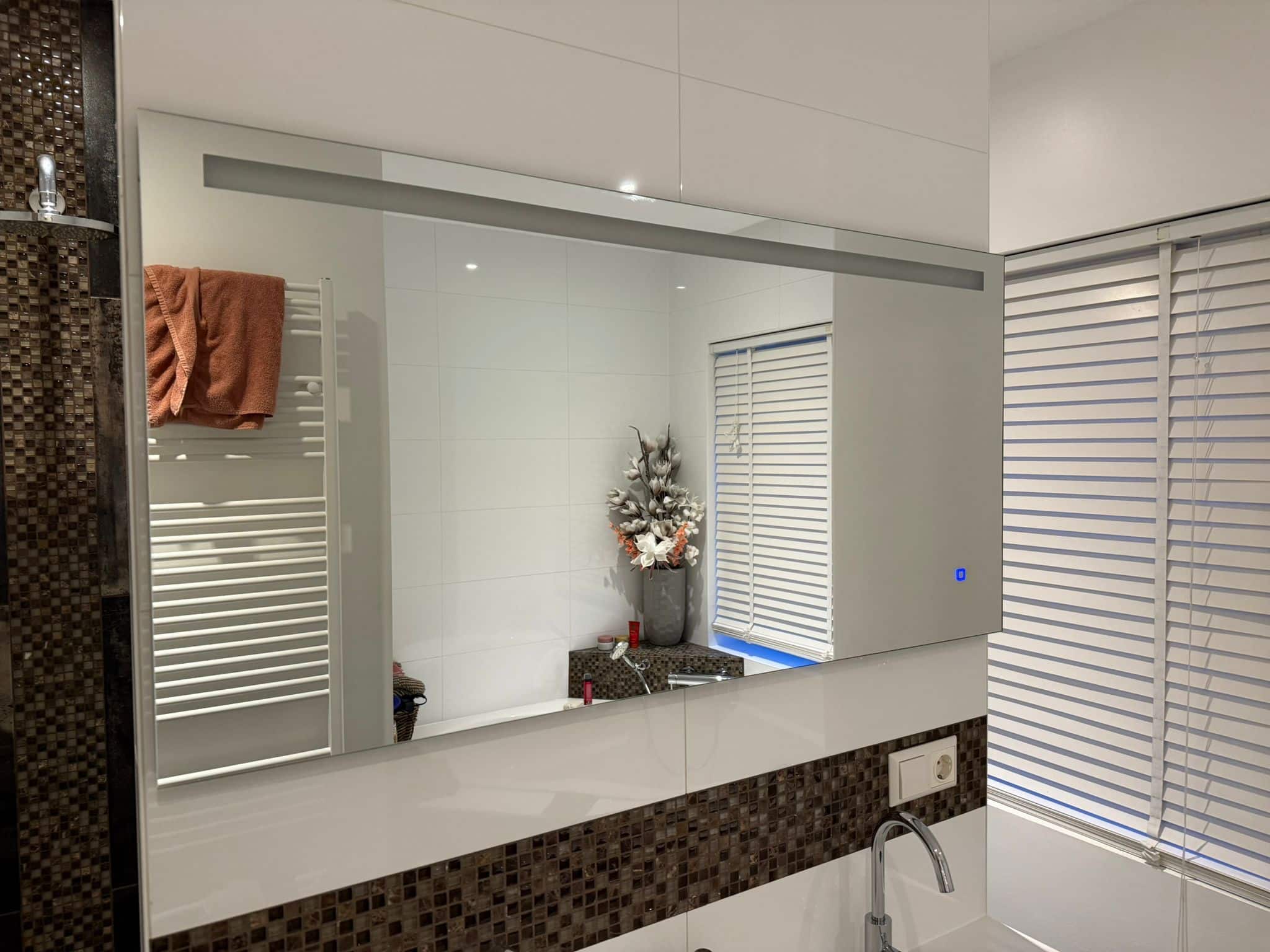 Badkamerspiegel ambi sfeer klant 3