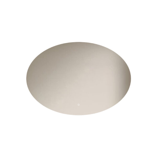 Badkamerspiegel Rondo 100x70cm witte achtergrond