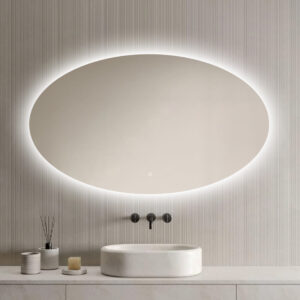 Badkamerspiegel Rondo 120x70cm product afbeelding