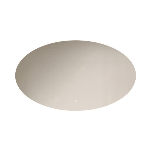 Badkamerspiegel Rondo 120x70cm witte achtergrond