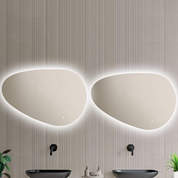 Badkamerspiegel Venus 90x60 Dubbele spiegel