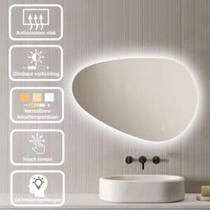 Badkamerspiegel Venus 90x60 horizontaal specs