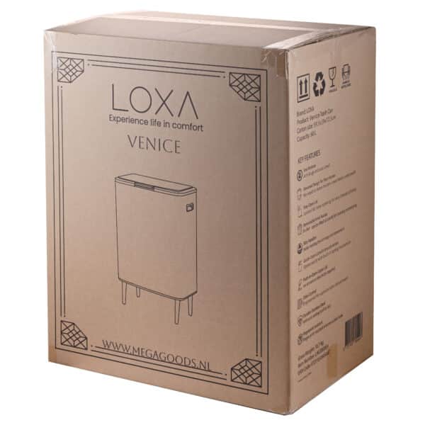 Prullenbak Venice doos