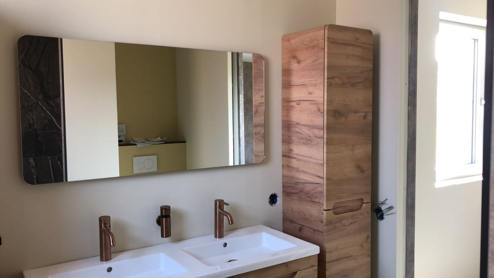 Badkamerspiegel Malaga sfeer klant 1.1