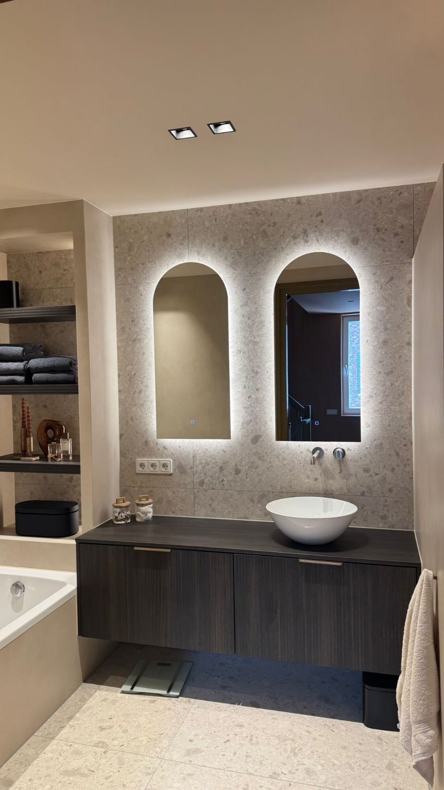 Badkamerspiegel casablanca klant sfeer 1