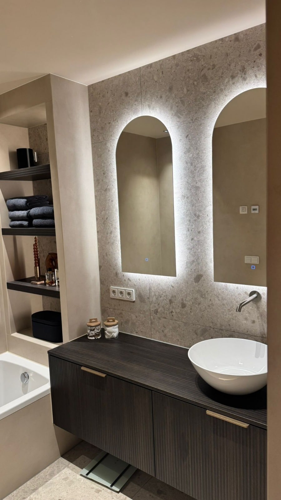 Badkamerspiegel casablanca klant sfeer 2