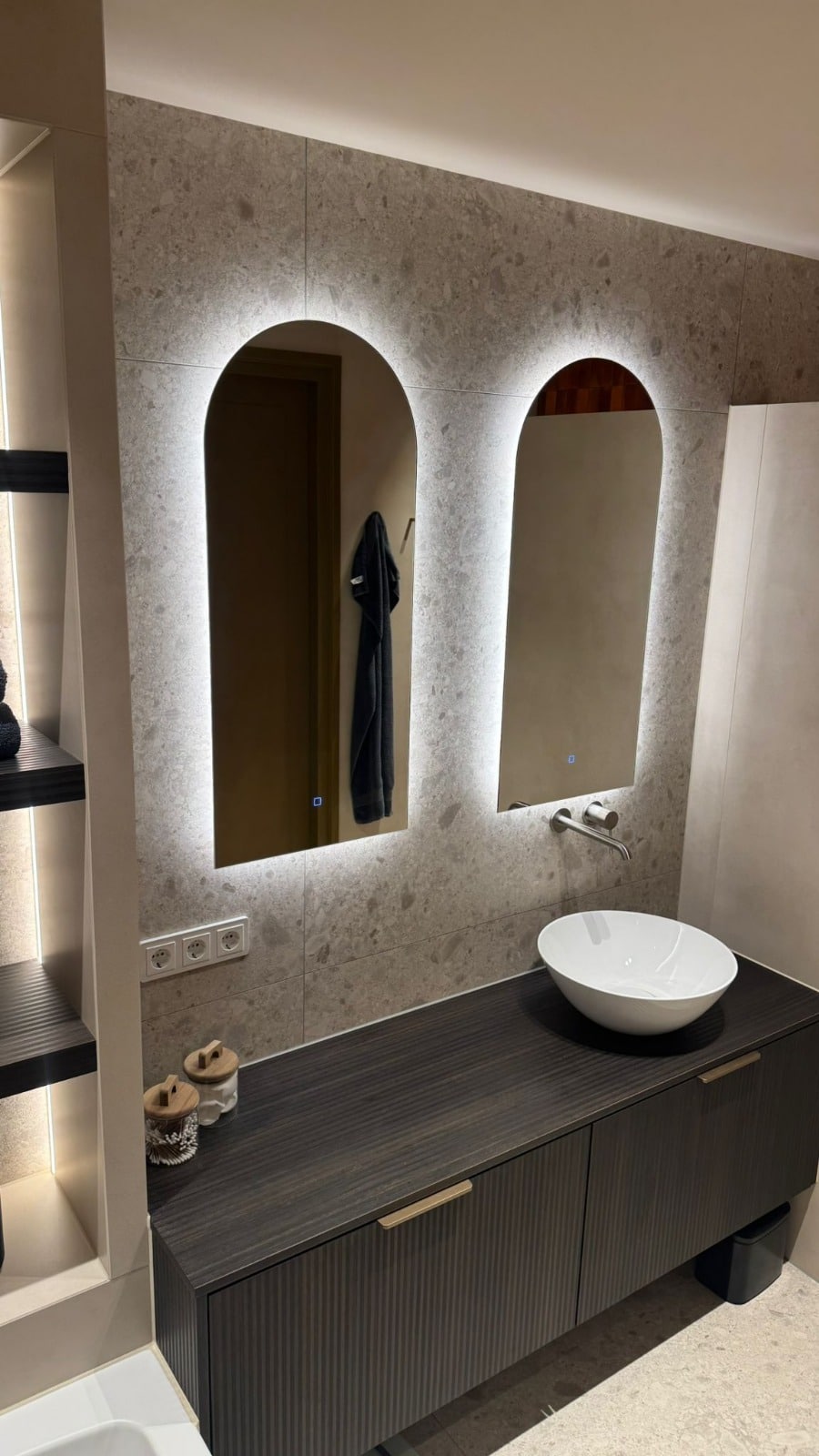 Badkamerspiegel casablanca klant sfeer 3