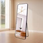 Passpiegel Elegancia zwart, product afbeelding