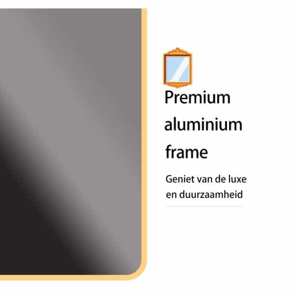 Passpiegel Luxora goud , frame