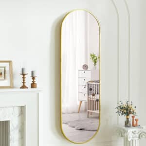 Passpiegel Ovalo goud