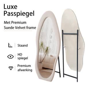 Passpiegel Velanto creme 3 elementen