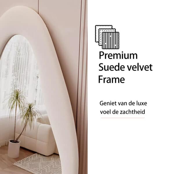 Passpiegel Velanto creme stoffering